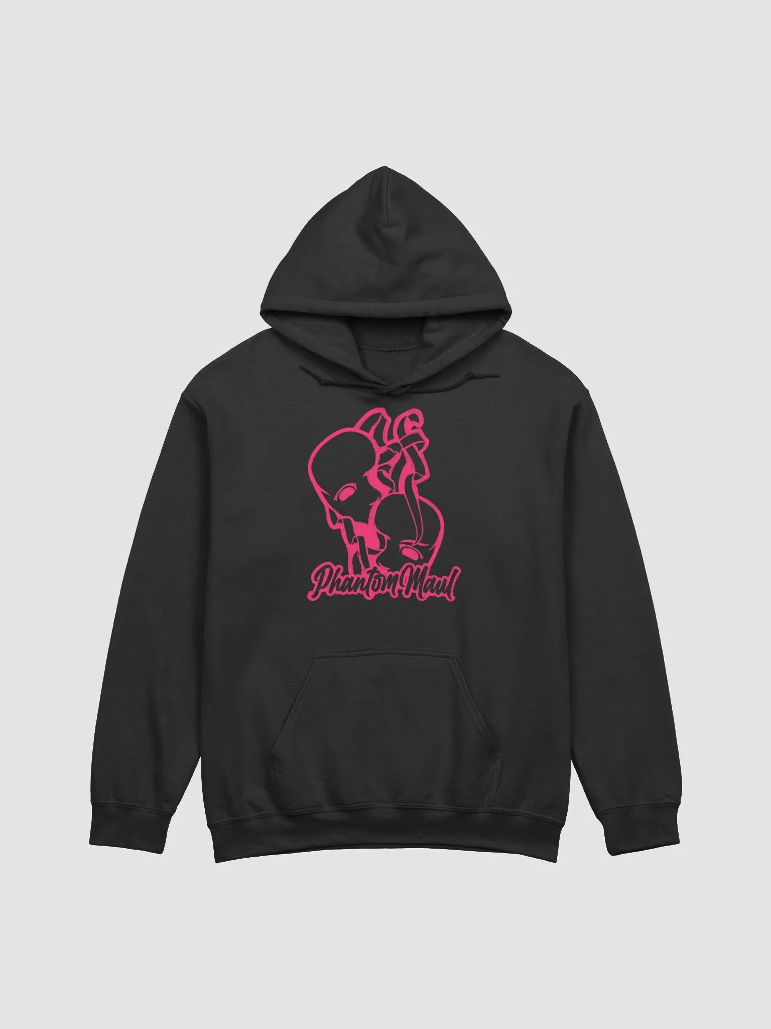Hot Pink Big logo Classic Hoodie product image (7)
