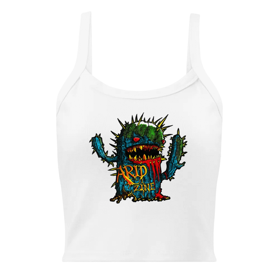 Arid Zine Scary Cactus tank top product image (1)