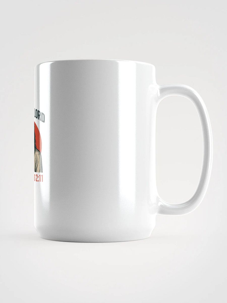 Crowned Savior White Glossy Mug-Jesus is Lord product image (1)
