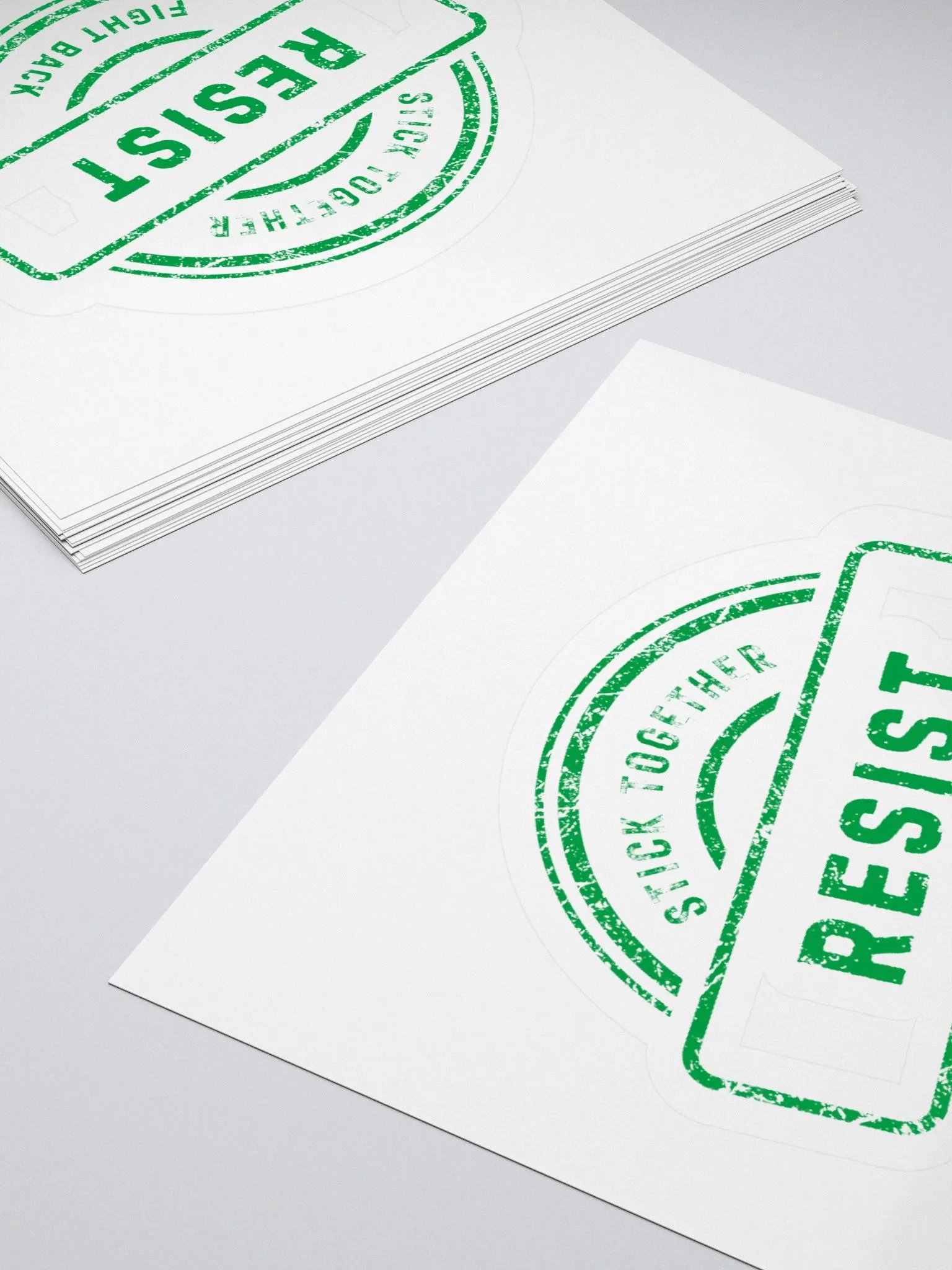 Resist Together Kiss Cut Stickers product image (4)