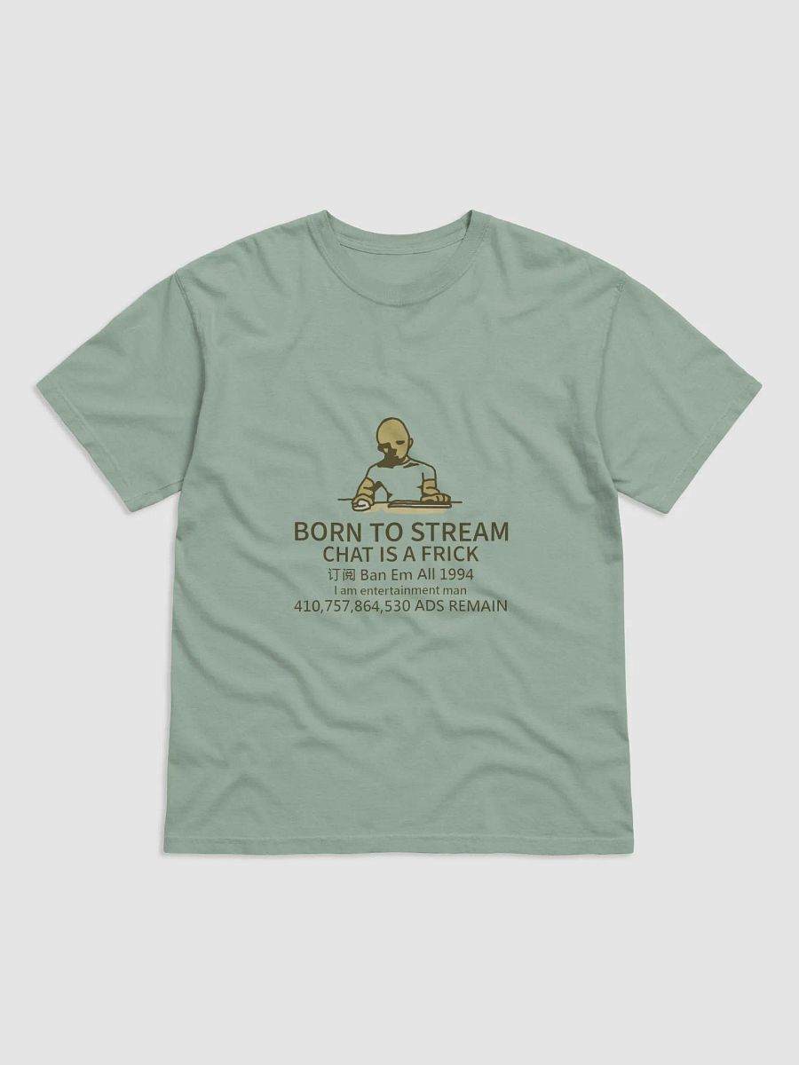 Kwern BORN TO STREAM T-shirt product image (3)