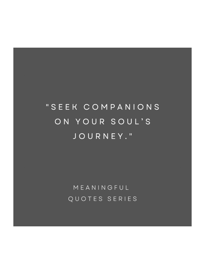 Seek Companion In Soul's Journey . product image (1)