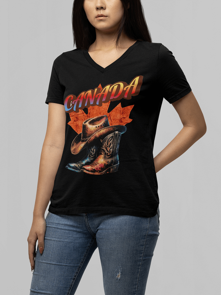 Canadian Cowgirl Chic Tee product image (1)