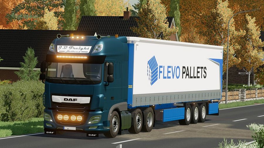 [FS22] DAF XF 106 J.B Freight product image (6)