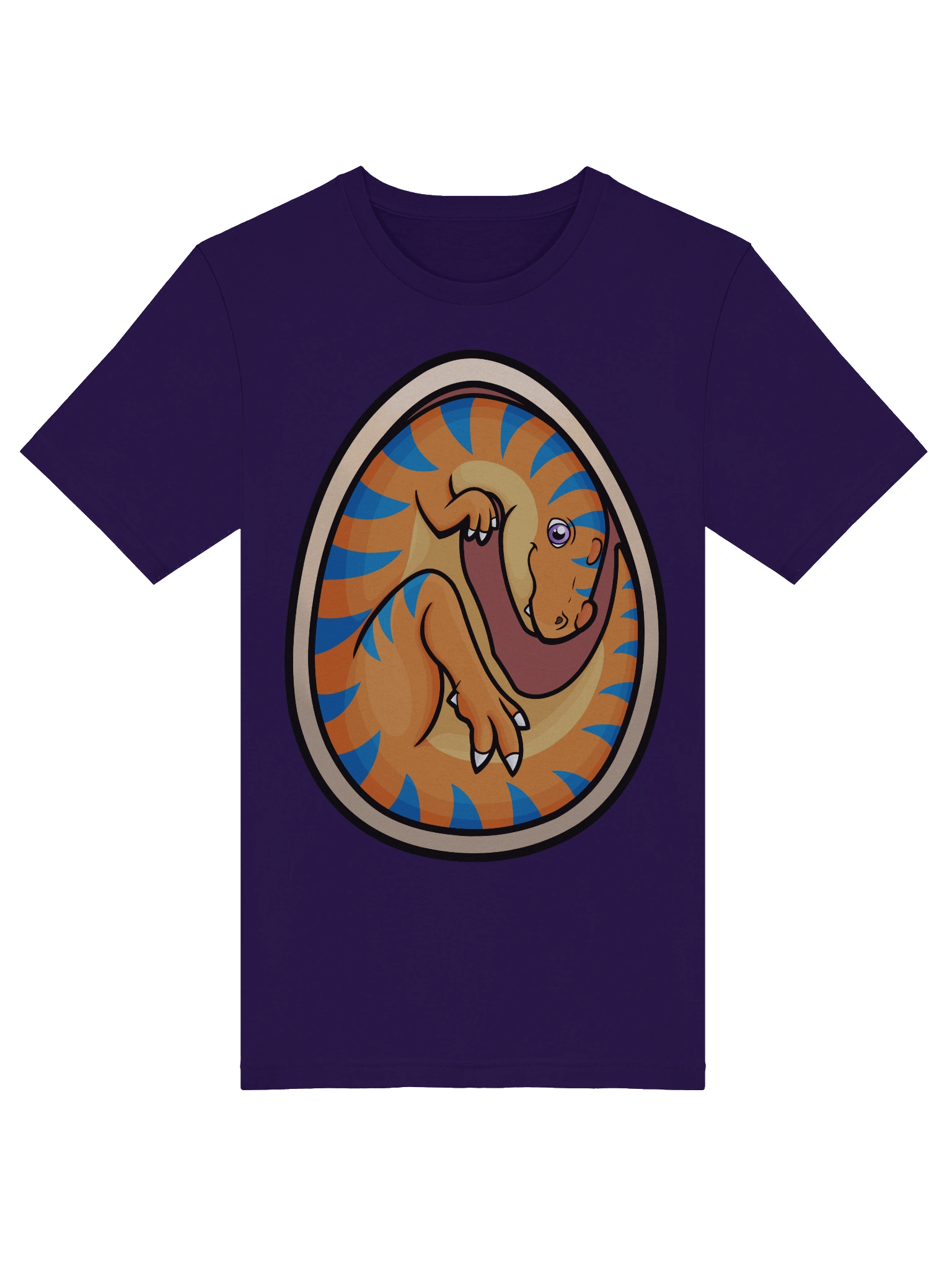 Baby Ceratosaurus in Egg Unisex Shirt product image (39)