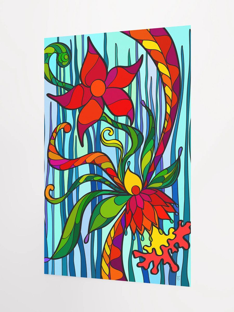 Vibrant Matte Poster Prints - Deep Ocean Starfish product image (3)