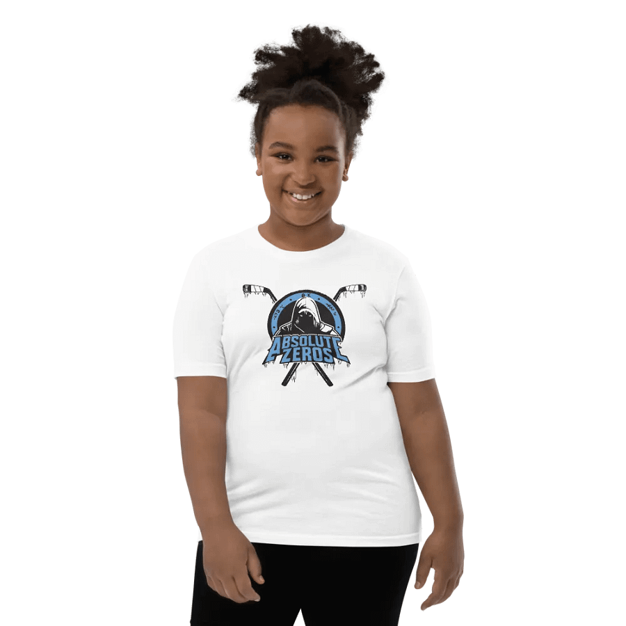 Bella+Canvas Youth Short Sleeve White T-Shirt product image (10)