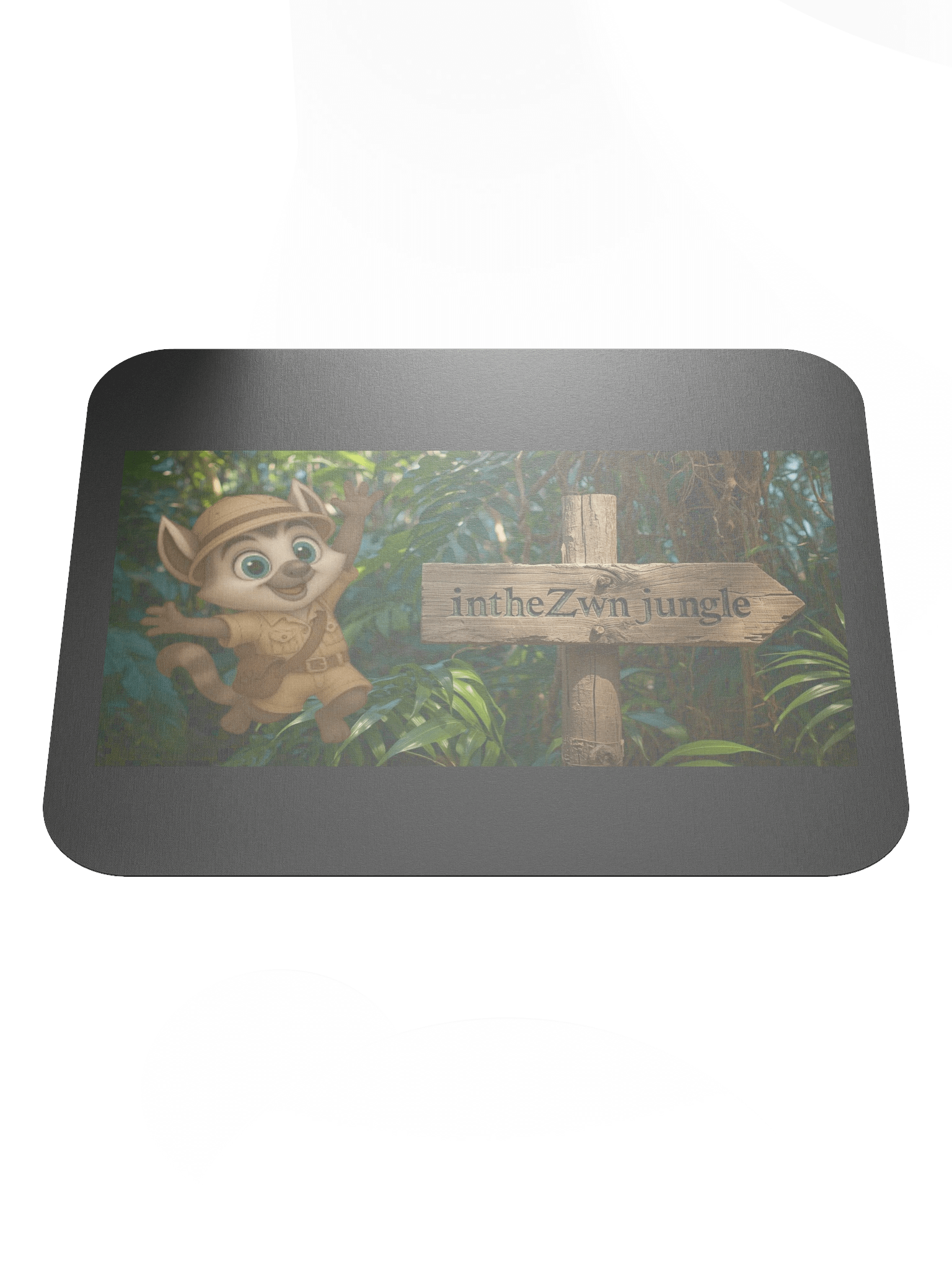 classic mouse pad jungle lemur product image (1)