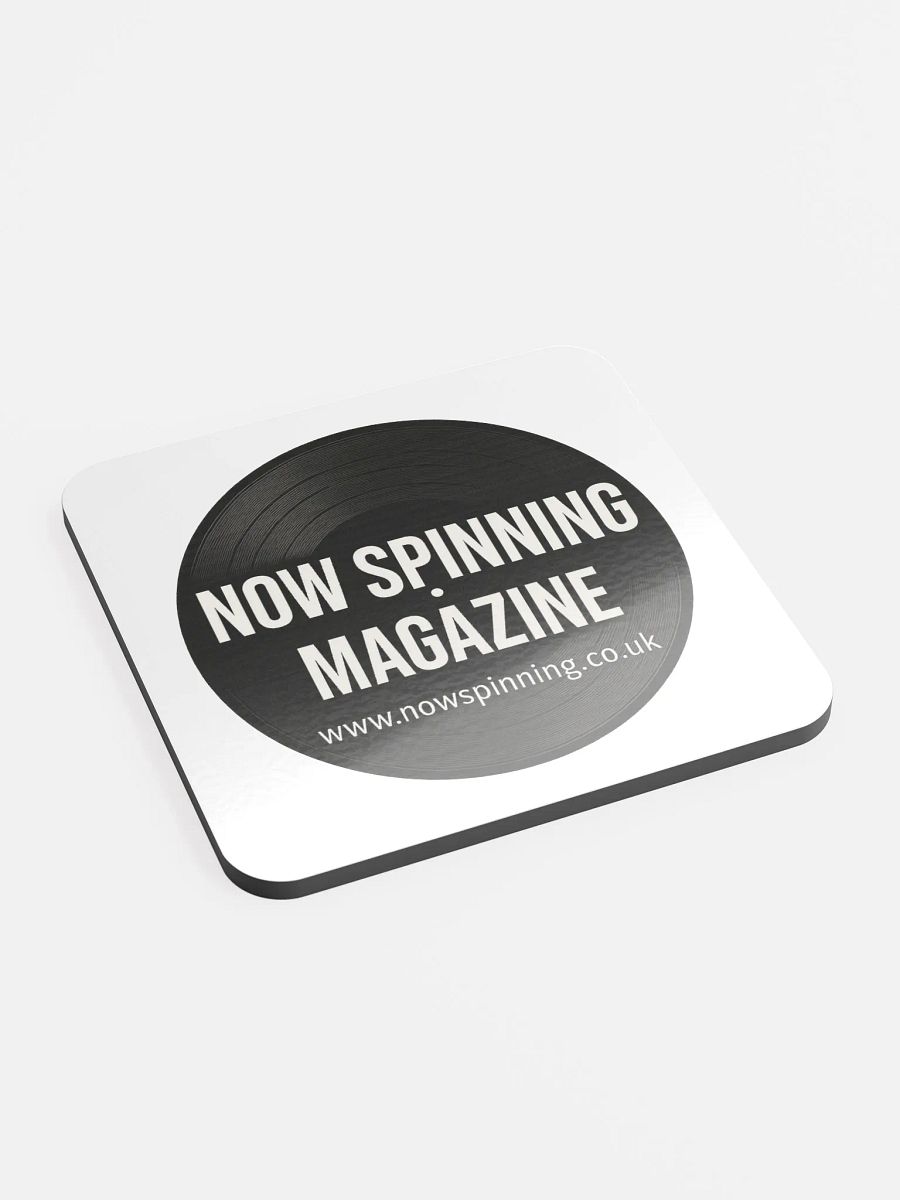 Now Spinning Magazine Coaster product image (2)