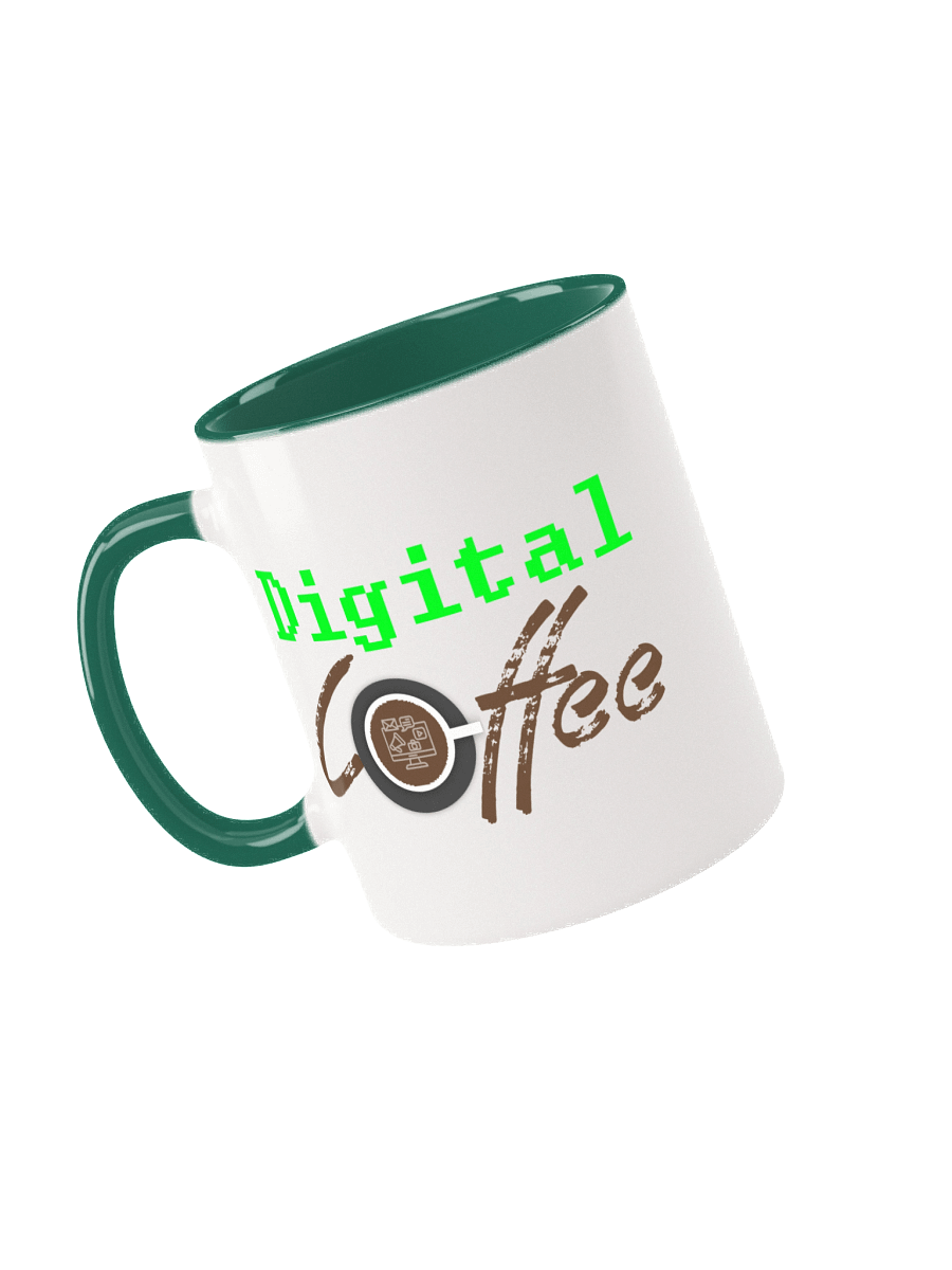 Digital Coffee Ceramic Mug - Vibrant Inside Colors product image (6)