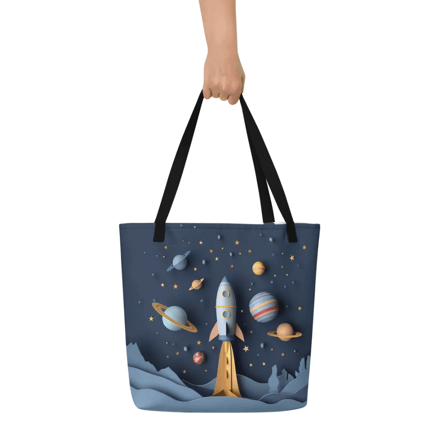 Space Themed Tote Bag product image (6)