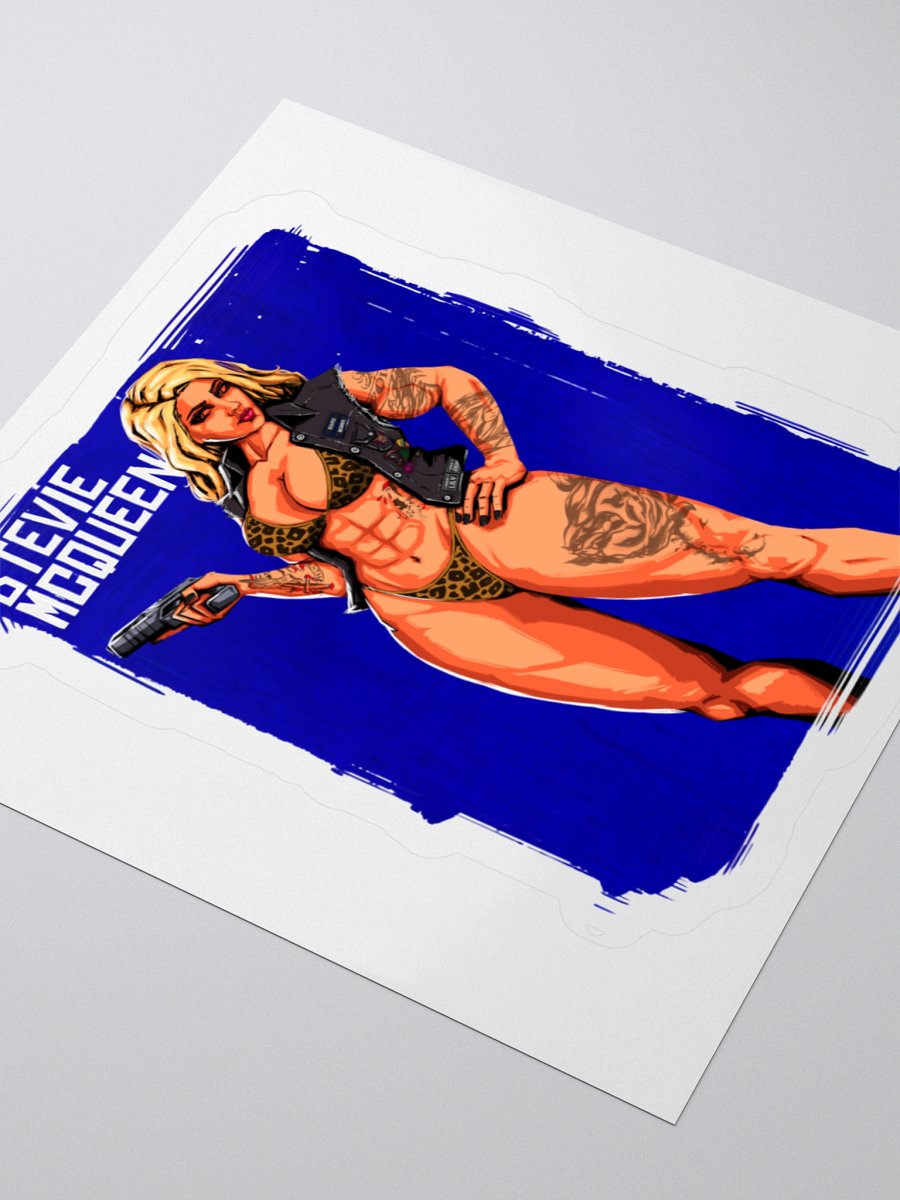 Stevie McQueen Portrait Sticker product image (9)