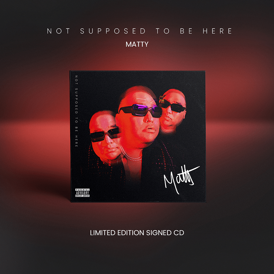 Not Supposed To Be Here - Physical CD (Signed) product image (1)