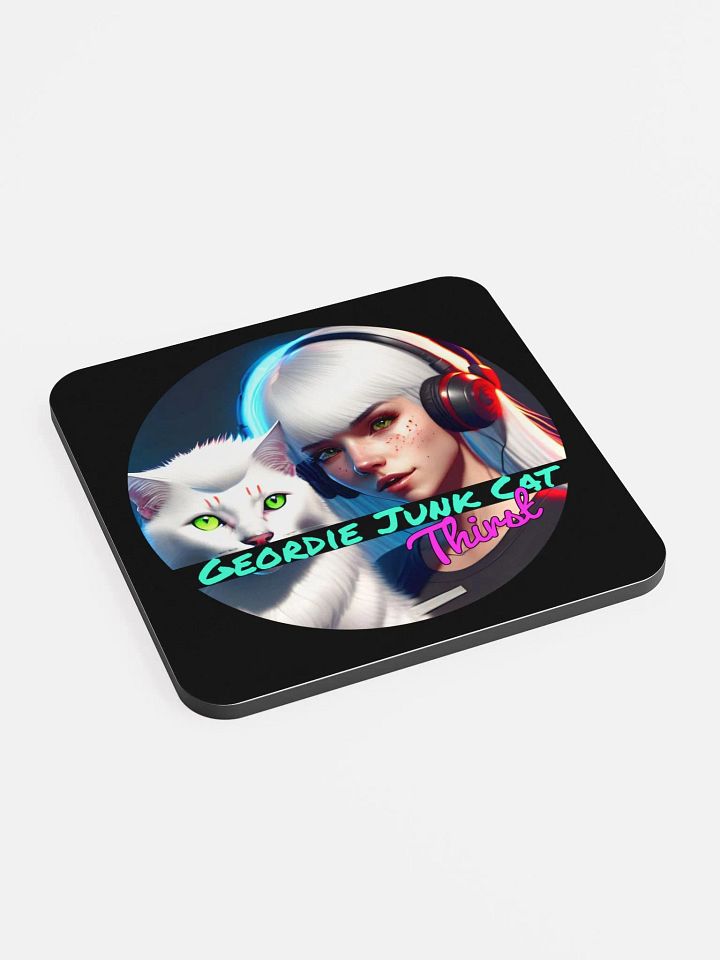 Thirst FOUR Drink Coaster (3.74″x 3.74″, US and EU Shipping) product image (2)