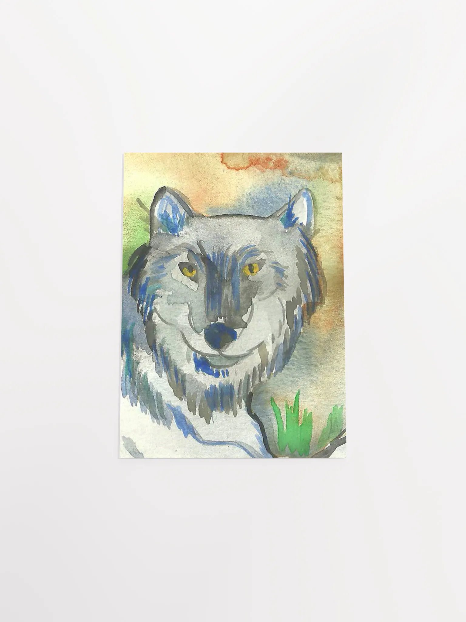 Gray Wolf Art Print product image (4)