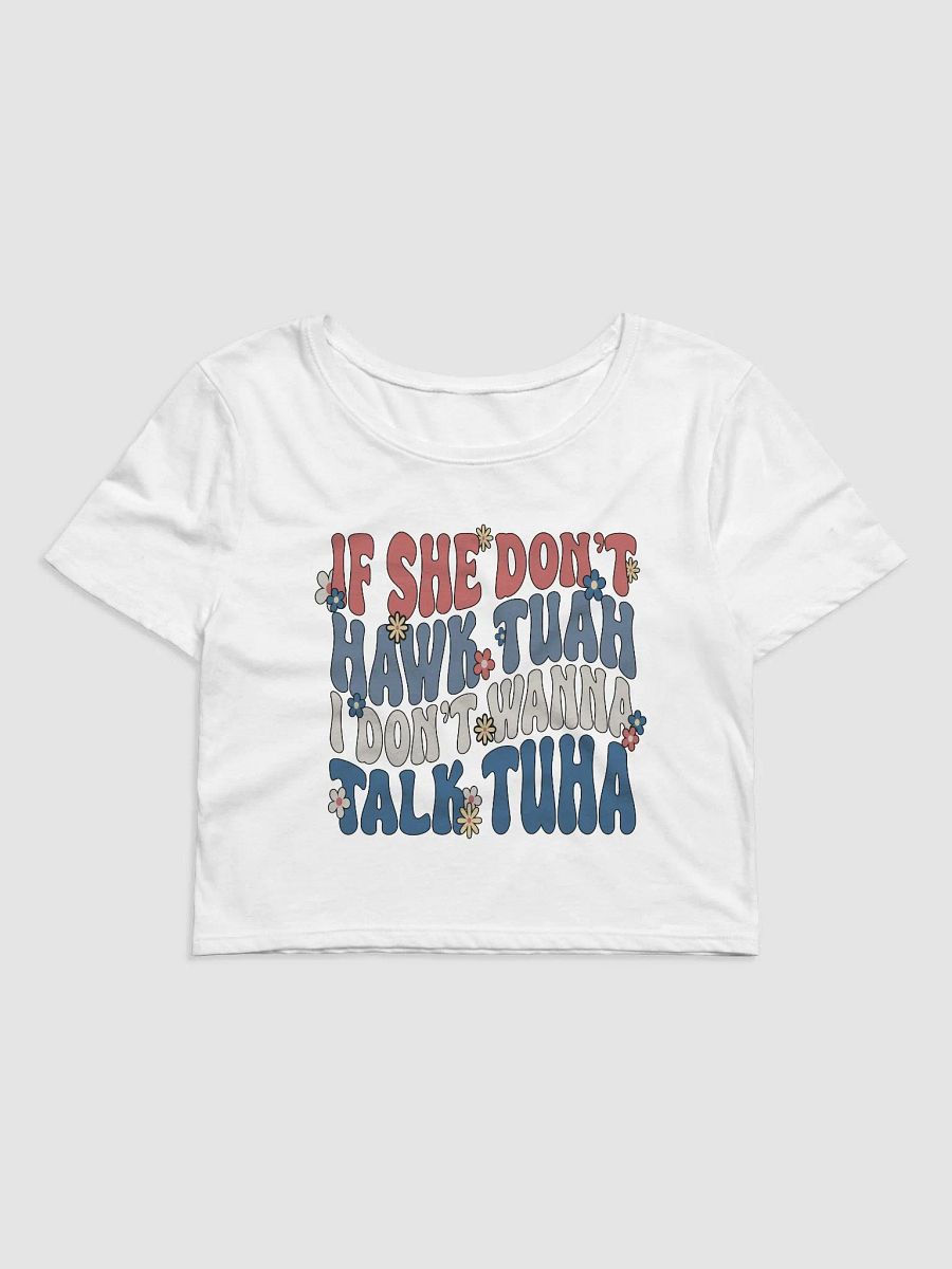 Retro 'Hawk Tuah' Women's Crop Tee product image (18)