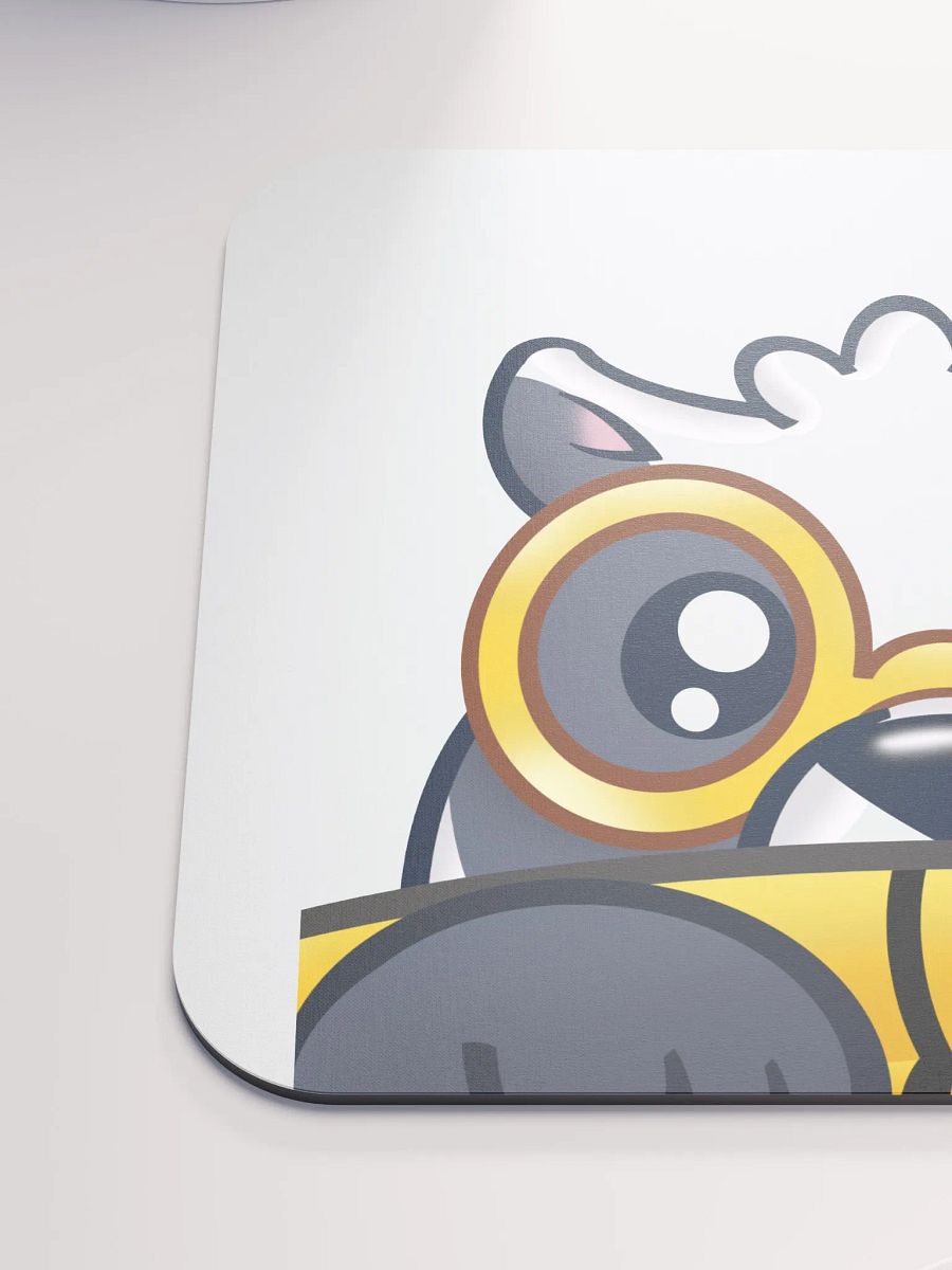 Lurking badger mouse pad product image (6)