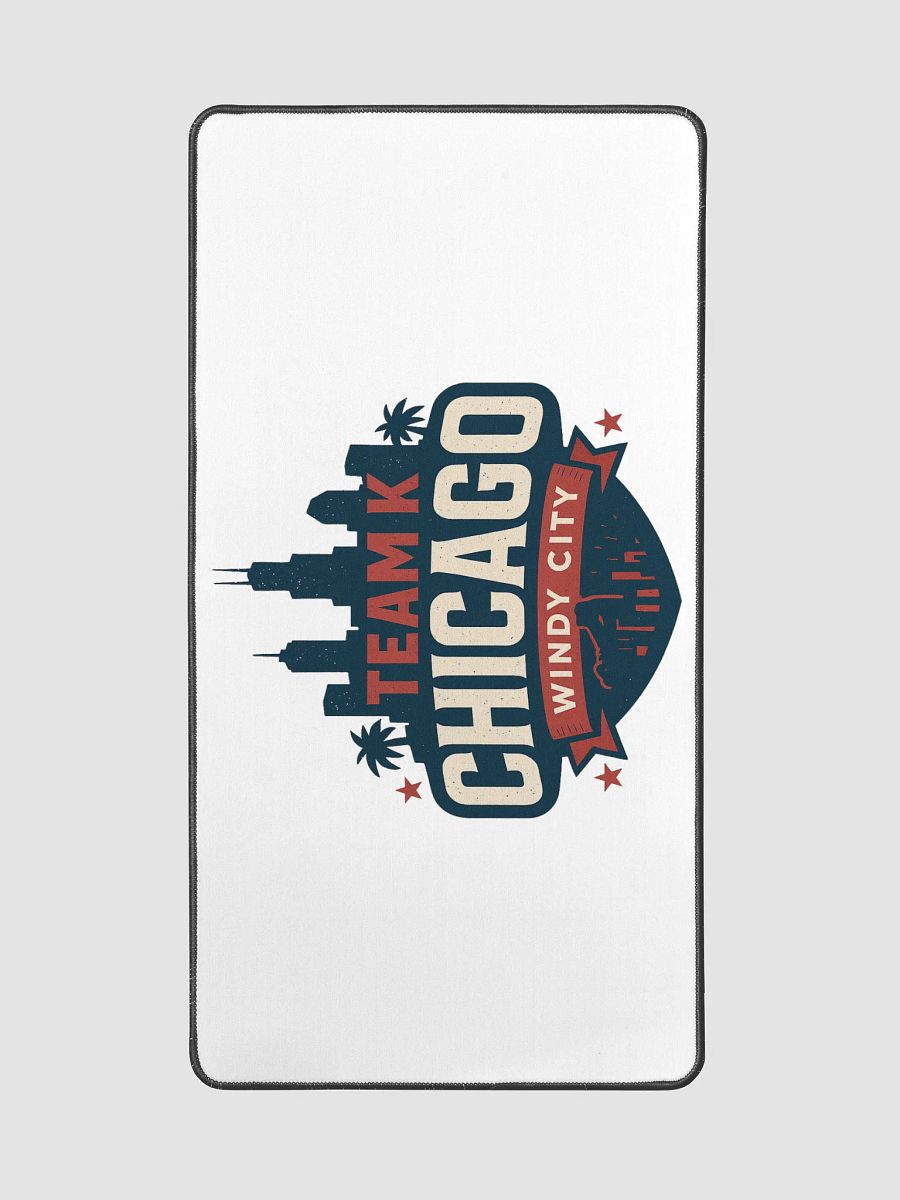 Team K Chicago Desk Mat 15.5" x 31.5" product image (2)