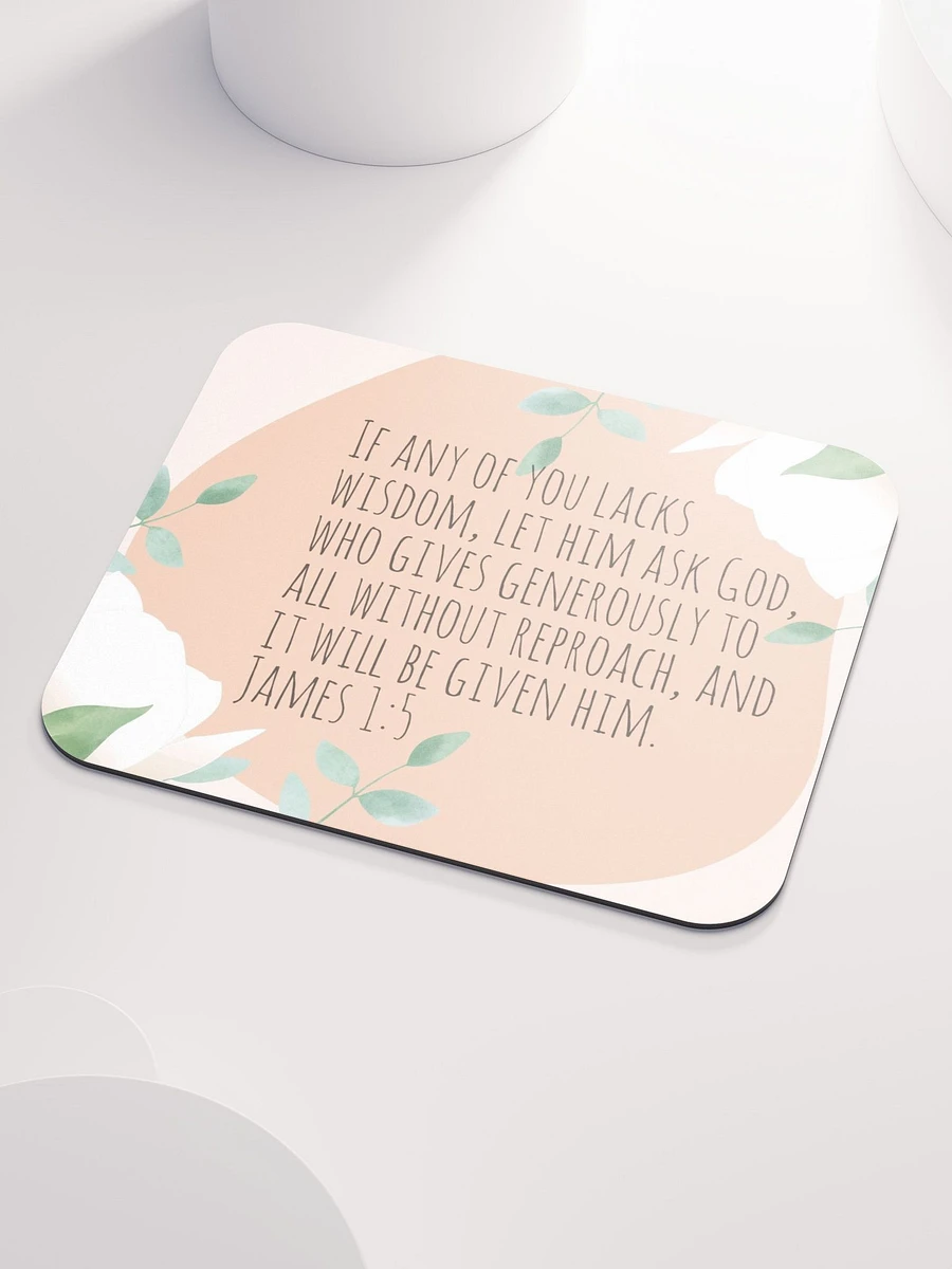 Christian Wisdom James 1:5 Mouse Pad product image (6)