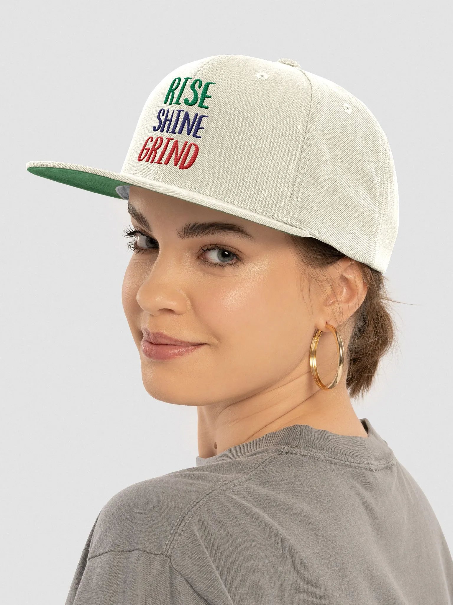 Rise Shine Grind Snapback Cap product image (33)