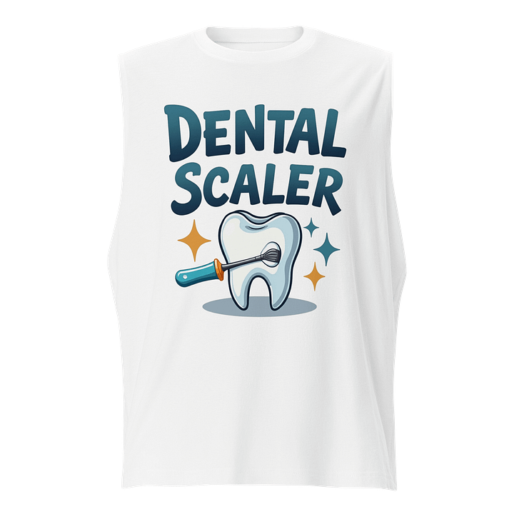 Sparkling Dental Scaler Muscle Tank product image (1)