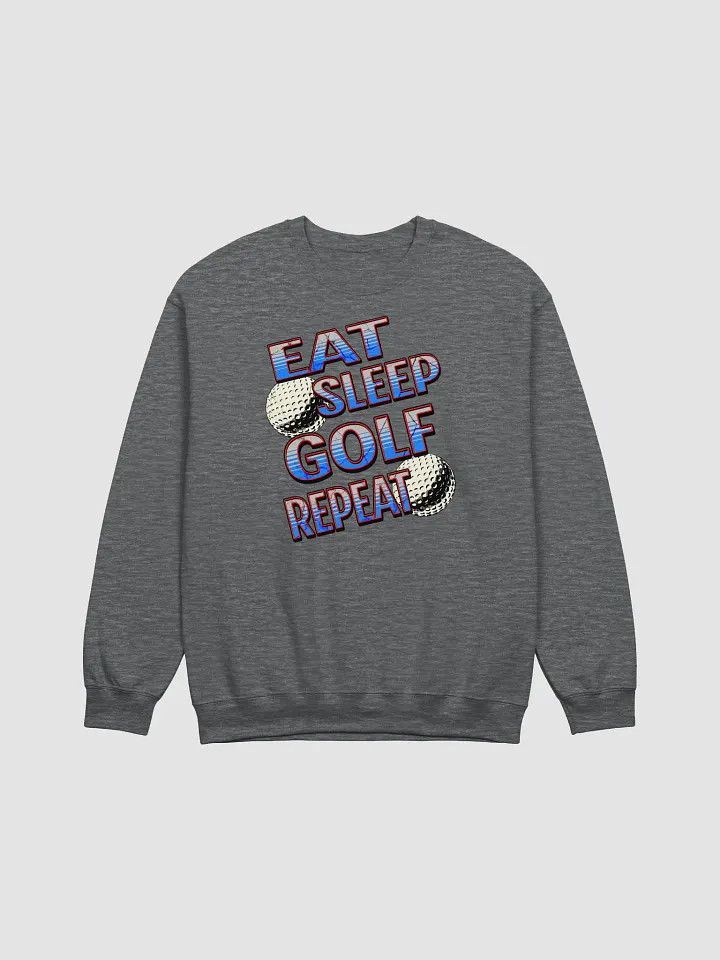 Eat Sleep Golf Repeat Angle Enthusiast Crewneck Sweatshirt product image (7)