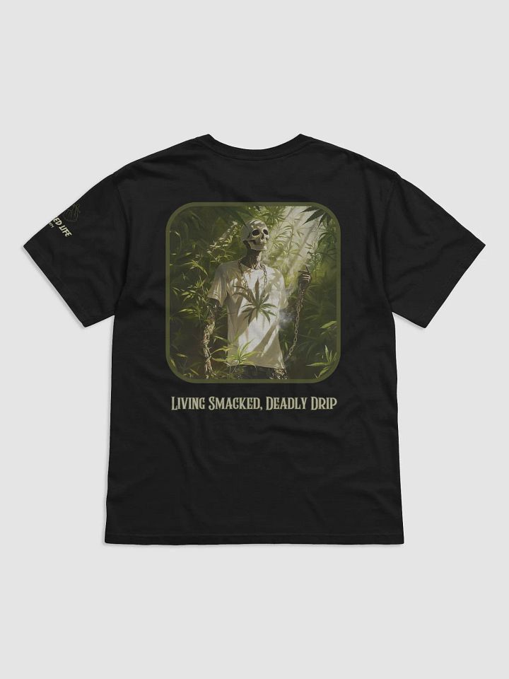 Deadly Drip Cannabis Skeleton T-Shirt product image (10)