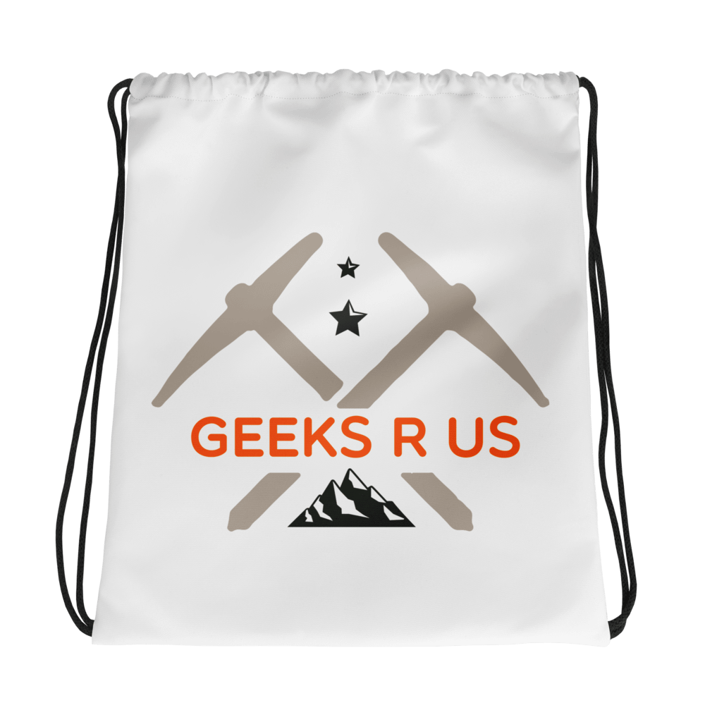 Geeks Drawstring Bag product image (1)