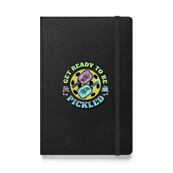 Get Ready To Be Pickled Pickleball Paddle Hardcover Notebook product image (1)