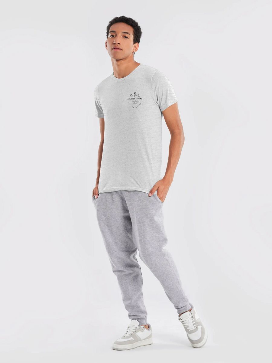 Columbia Road Market Triblend Short Sleeve T-Shirt (White Fleck) product image (9)