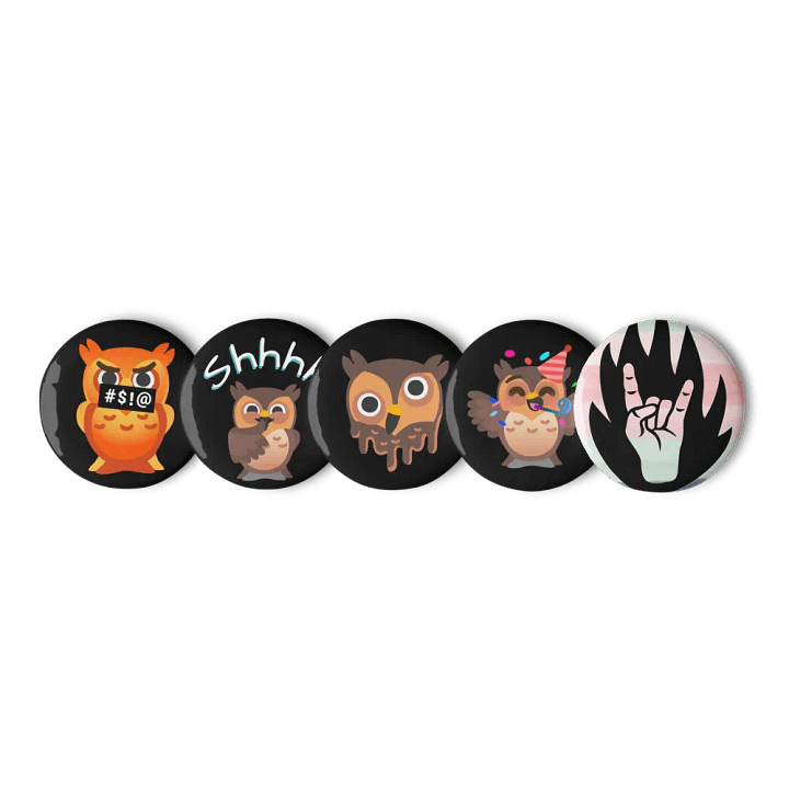 Owl Pins product image (1)