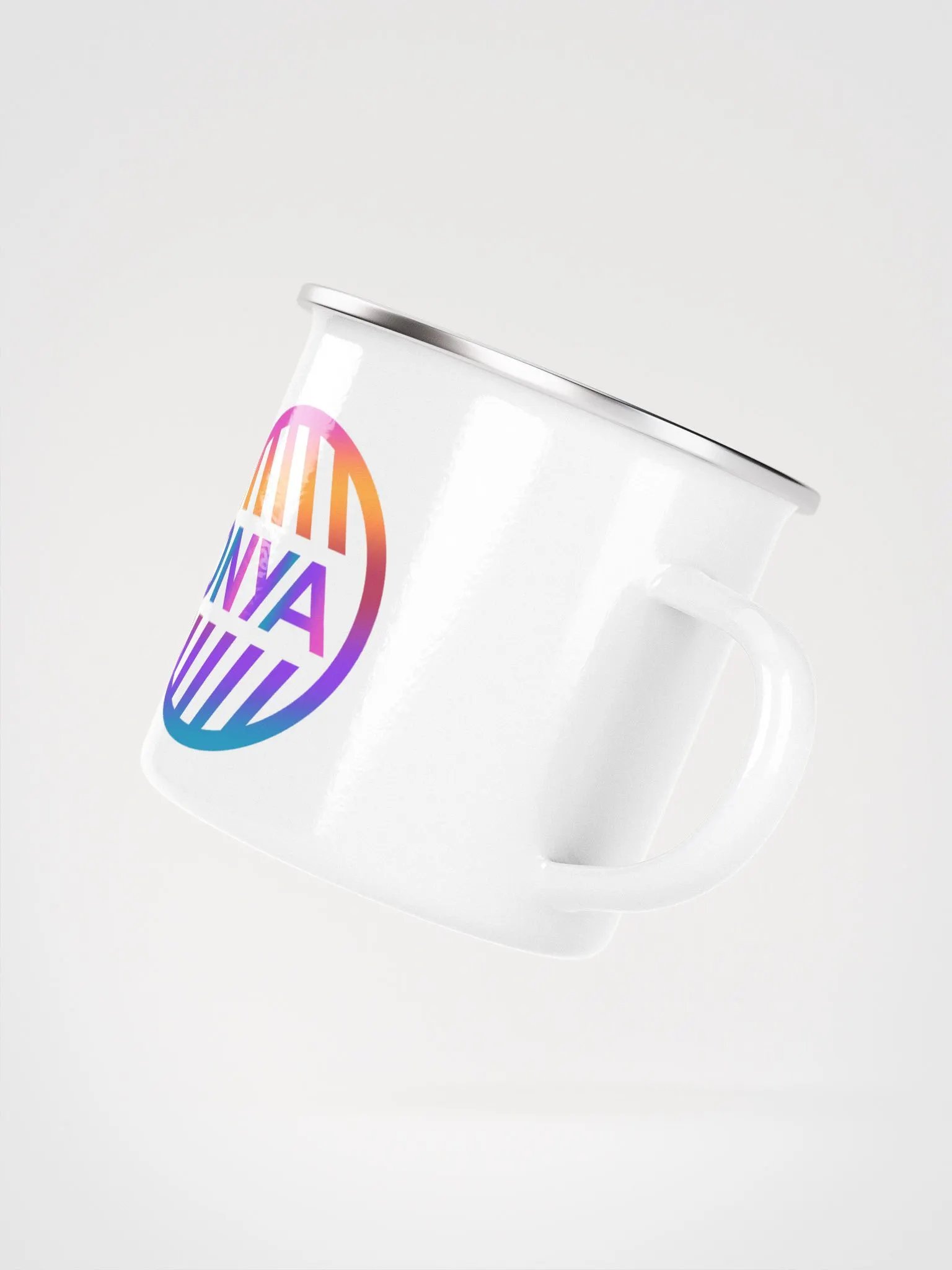 Retro ONYA Enamel Mug product image (3)