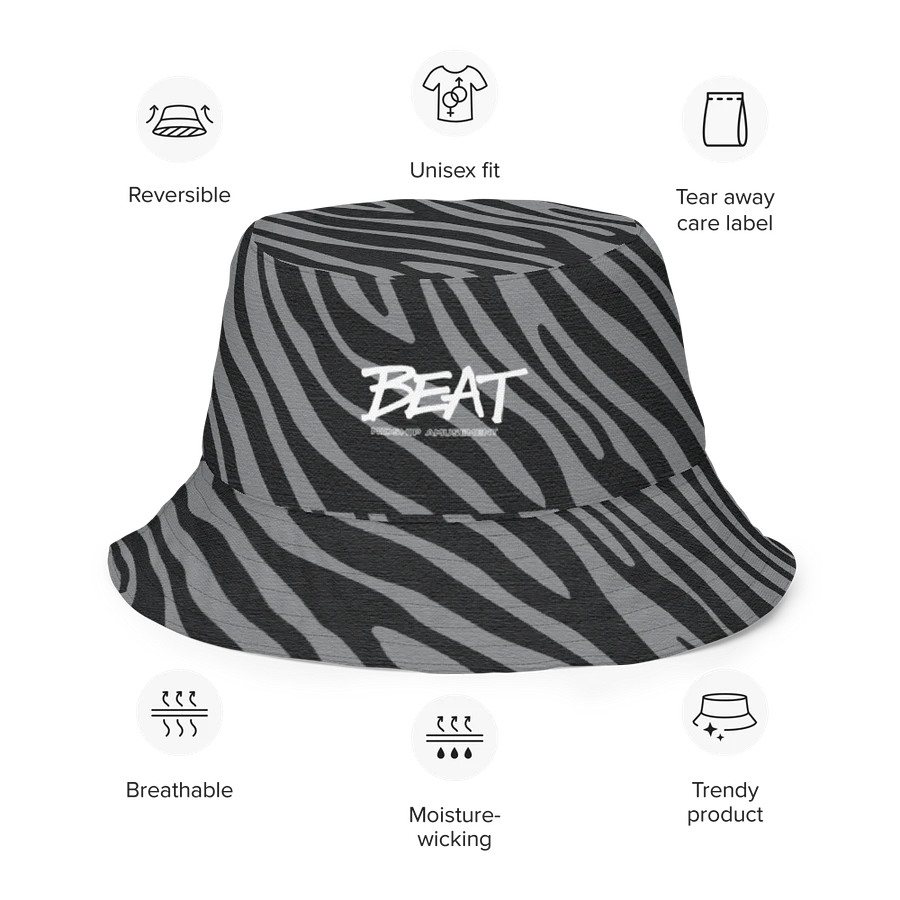 Beat Bucket Hat - Zebra product image (2)