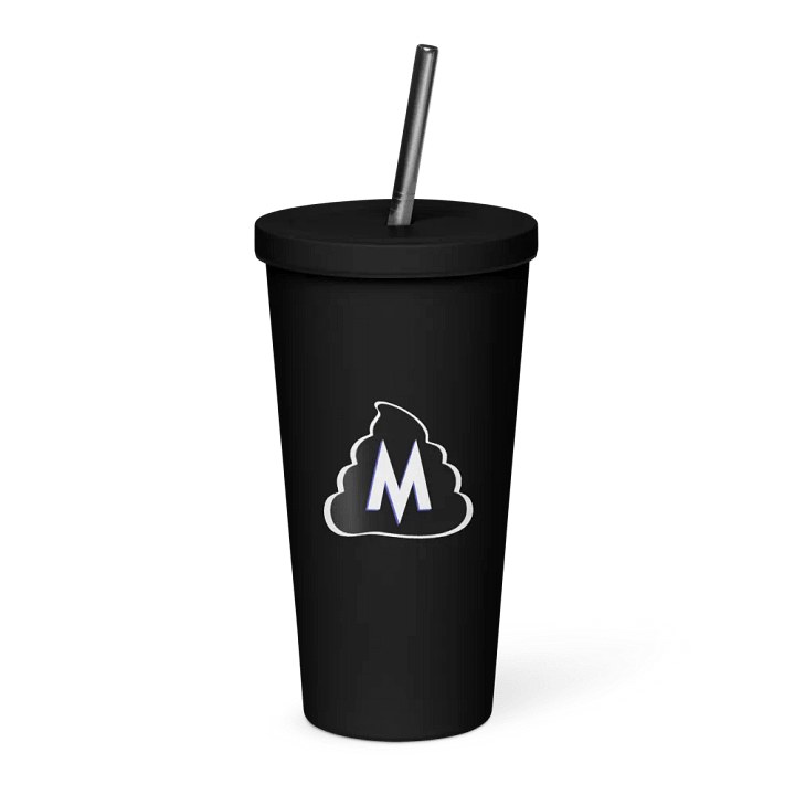 Insulated Tumbler with Straw product image (1)