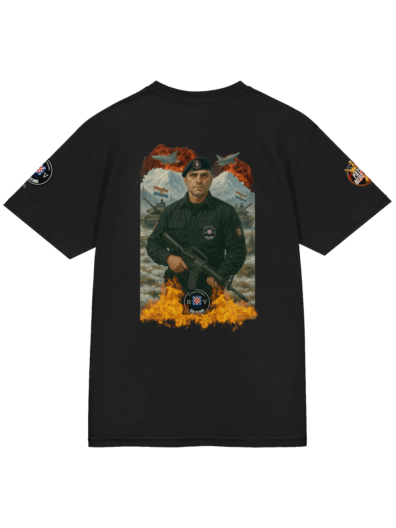 Ultra-Soft Cotton Comfort: Garment-Dyed Tee 9.Bojna Rafael vitez Boban product image (4)