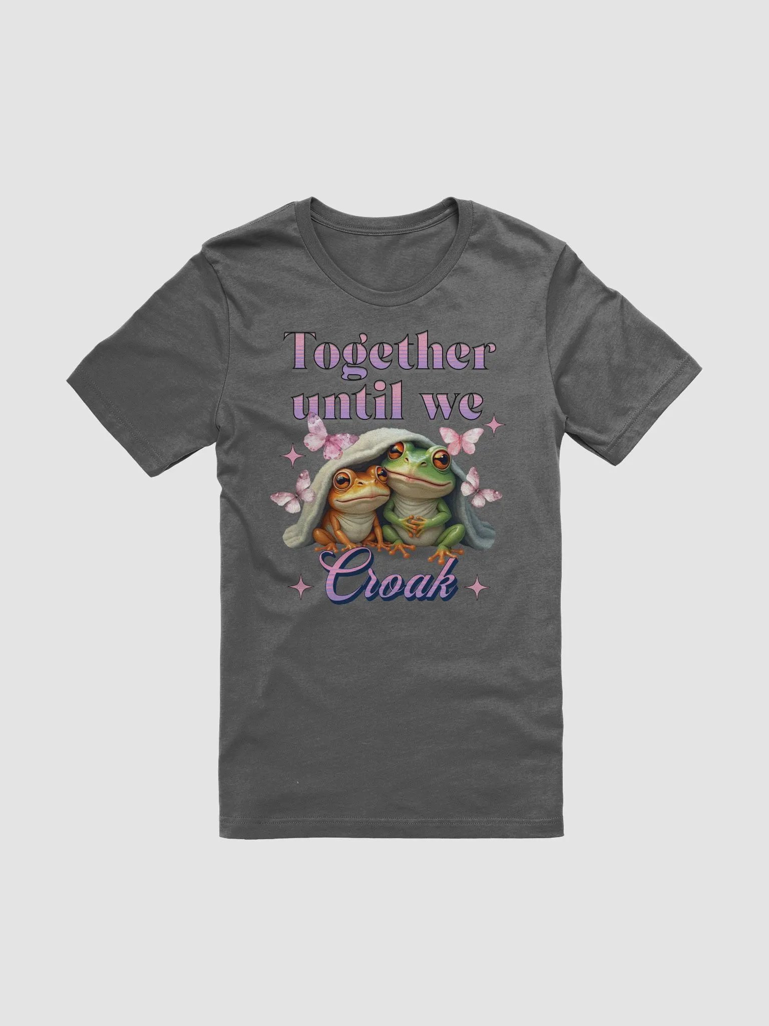 Together Until We Croak Frog Whimsical T-Shirt product image (1)