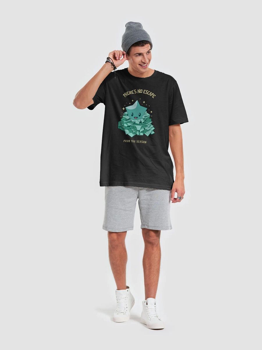 Mario bros inspired lumalee shirt there is no escape from tax season tee mario funny shirt product image (6)