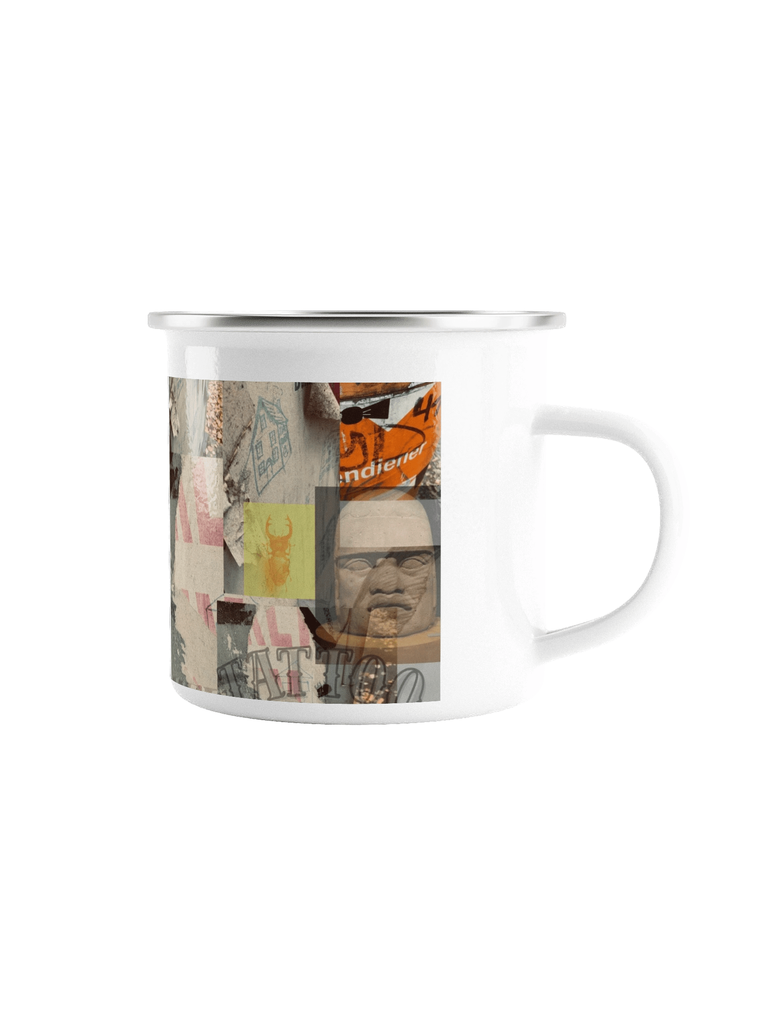 Urban Odyssey Enamel Mug product image (1)