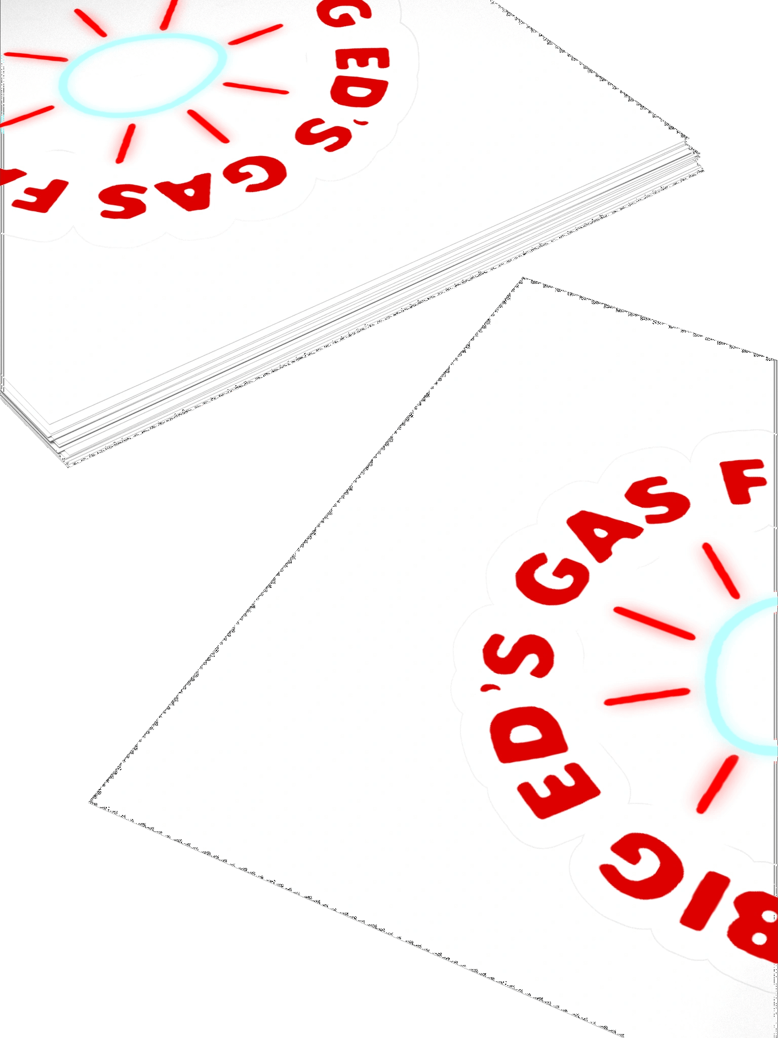 BIG ED'S STICKER product image (16)