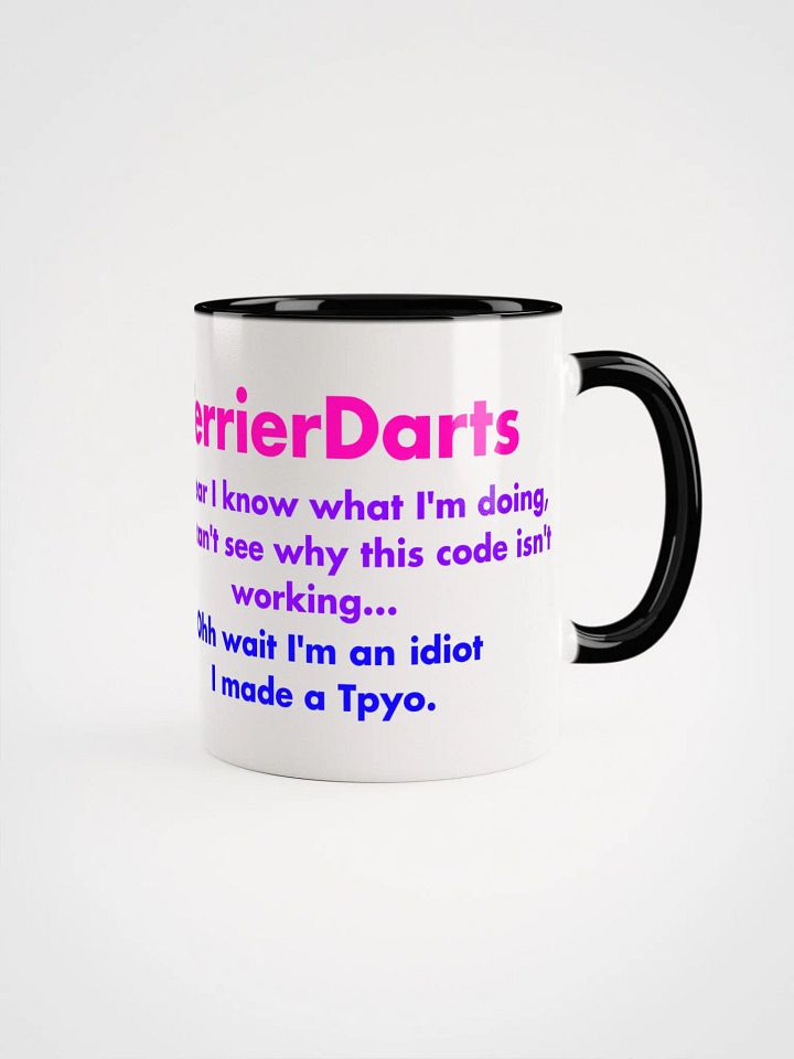 I made a Tpyo - Coloured Mug product image (1)