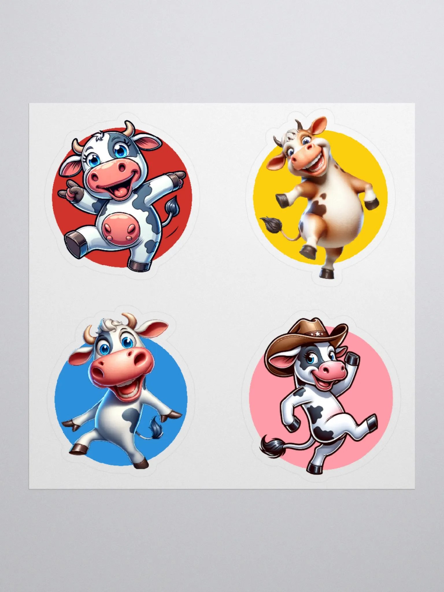 Moo-velous Cow Collection Stickers product image (1)