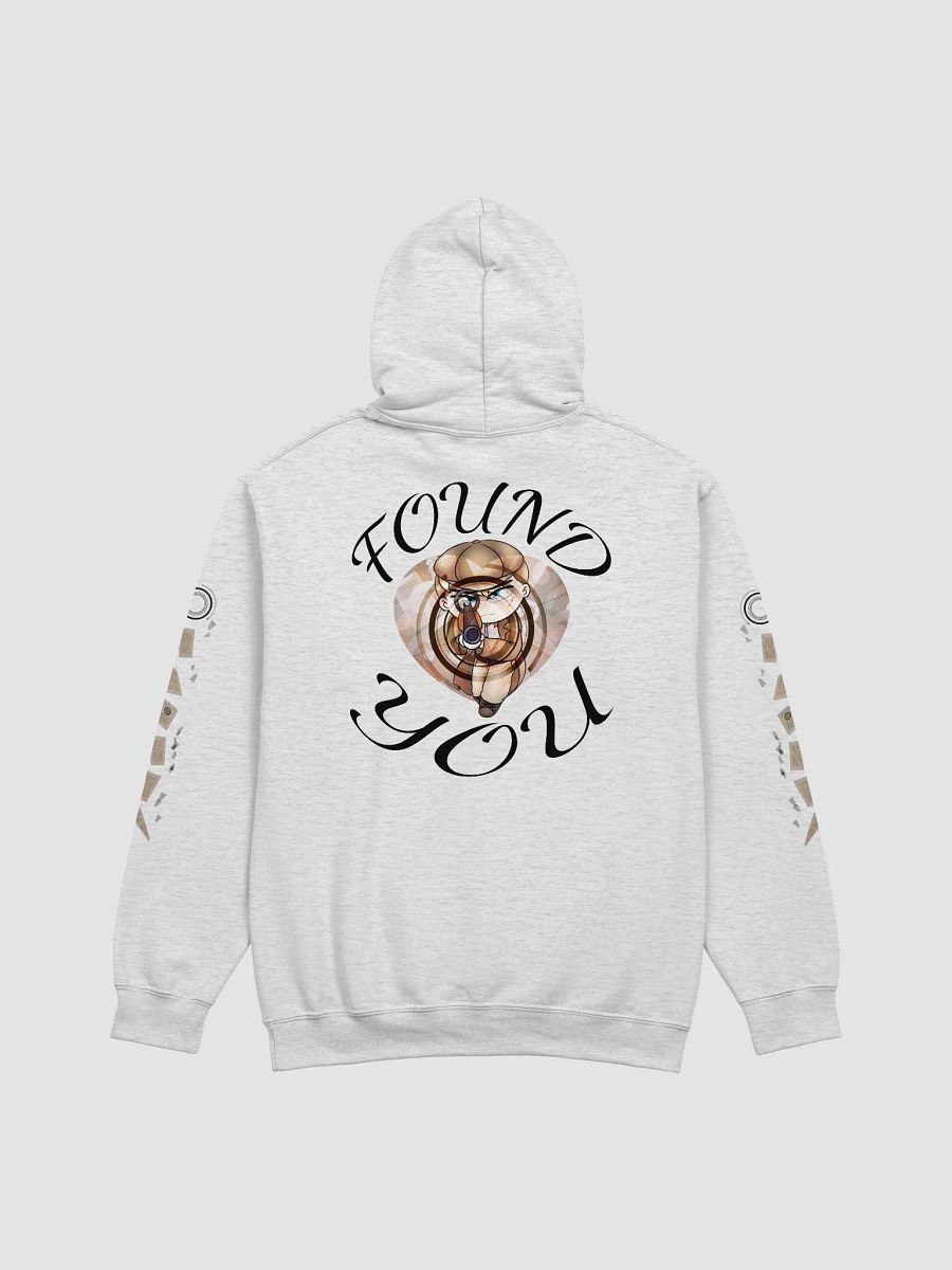 "FOUND YOU" Chibi Ropo Hoodie (with black text) product image (1)