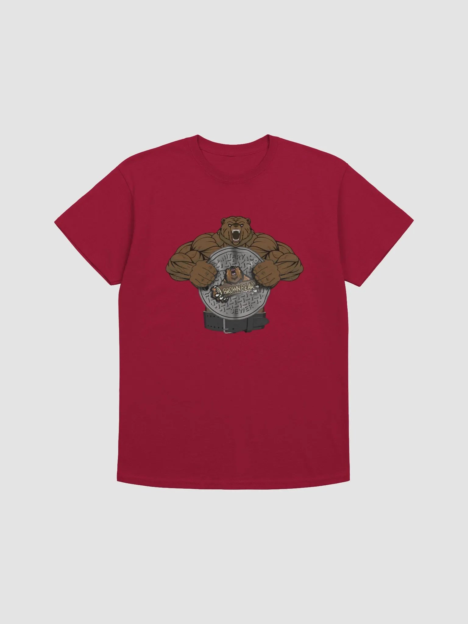 Brown Bear Crush - Heavyweight T-shirt product image (2)