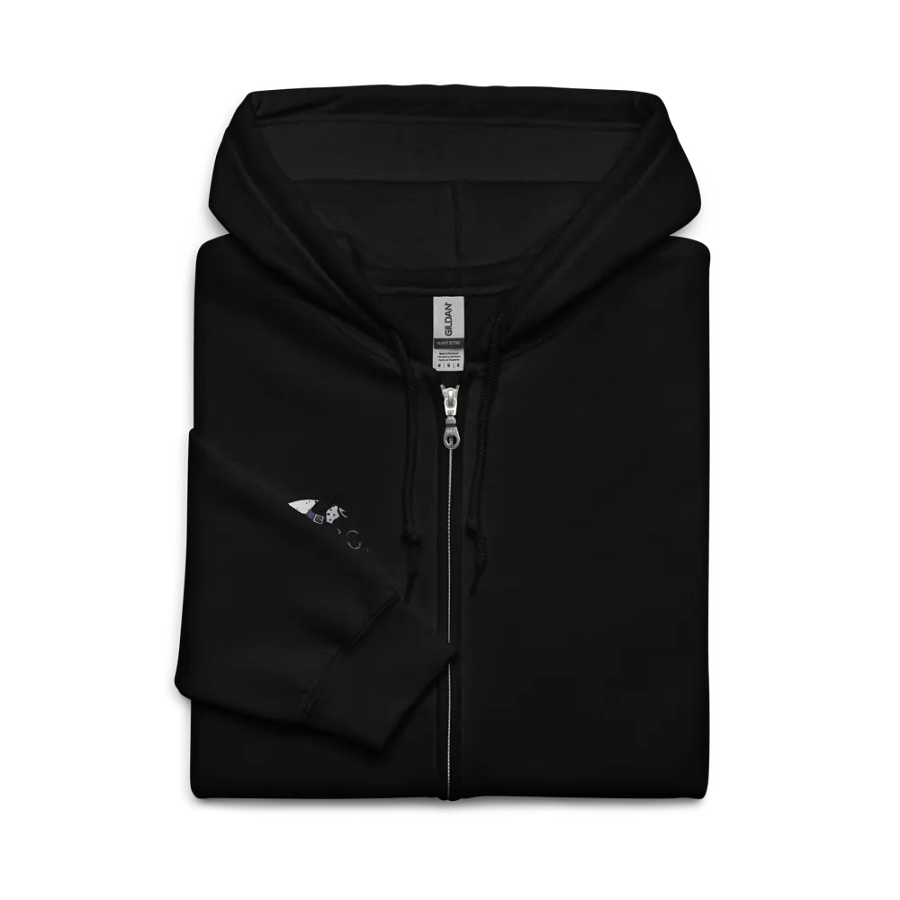 Spooky Skullie Podcast Zipper Hoodie product image (9)