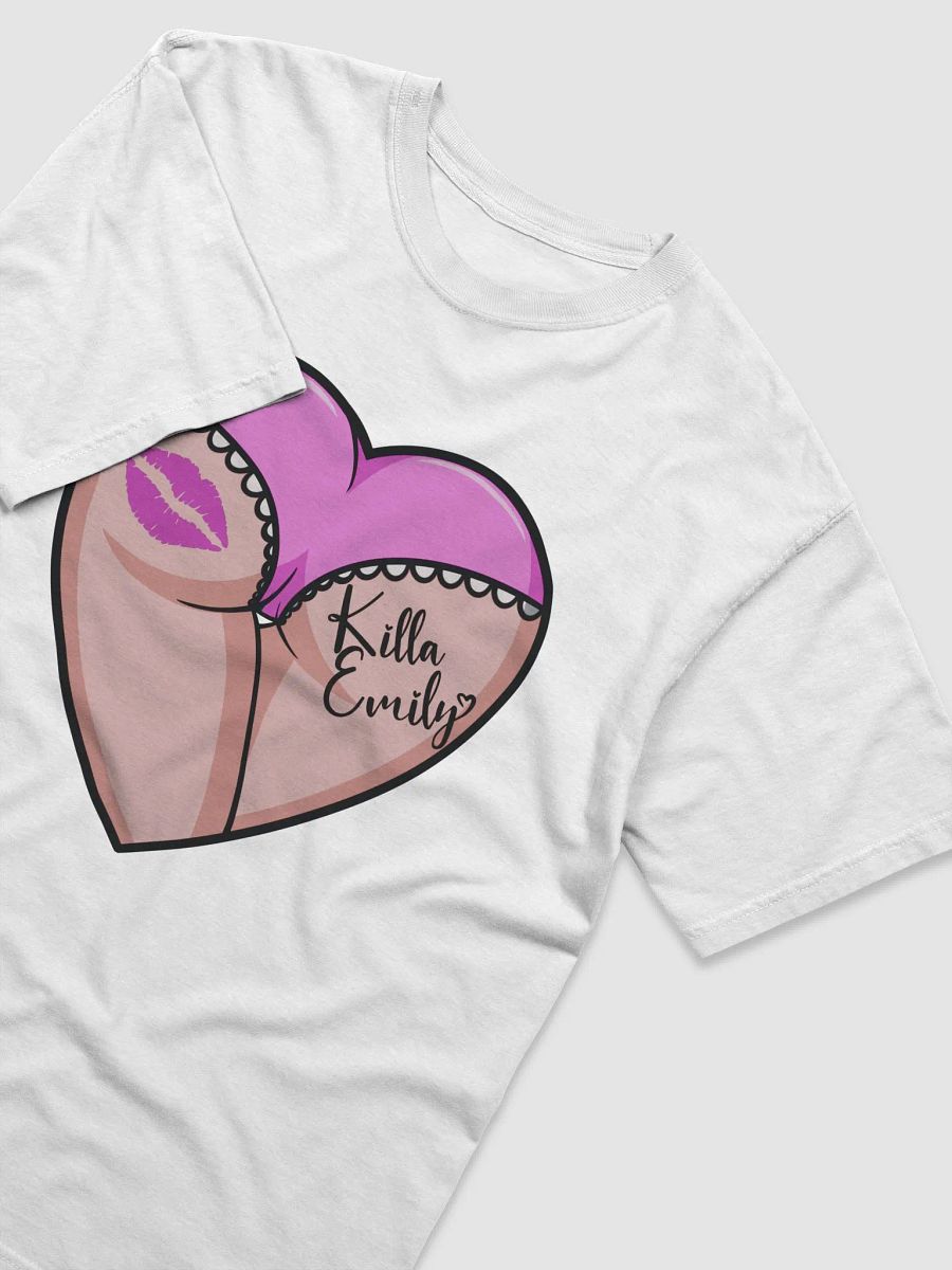 PINK HEART BUTT TEE WITH AUTOGRAPH ON BACK product image (3)