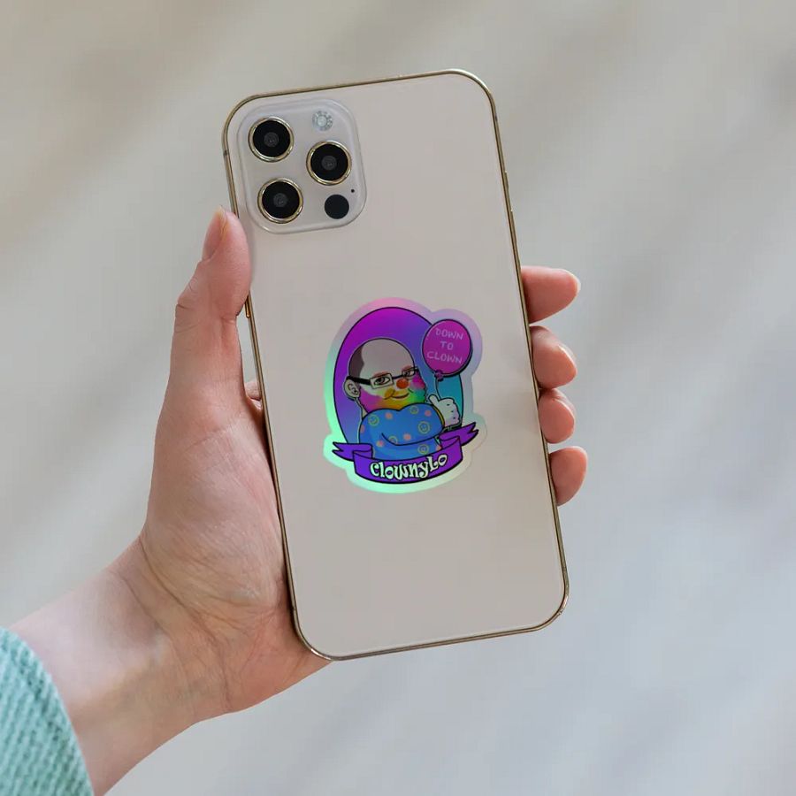 ClownyLo HoloSticker product image (8)