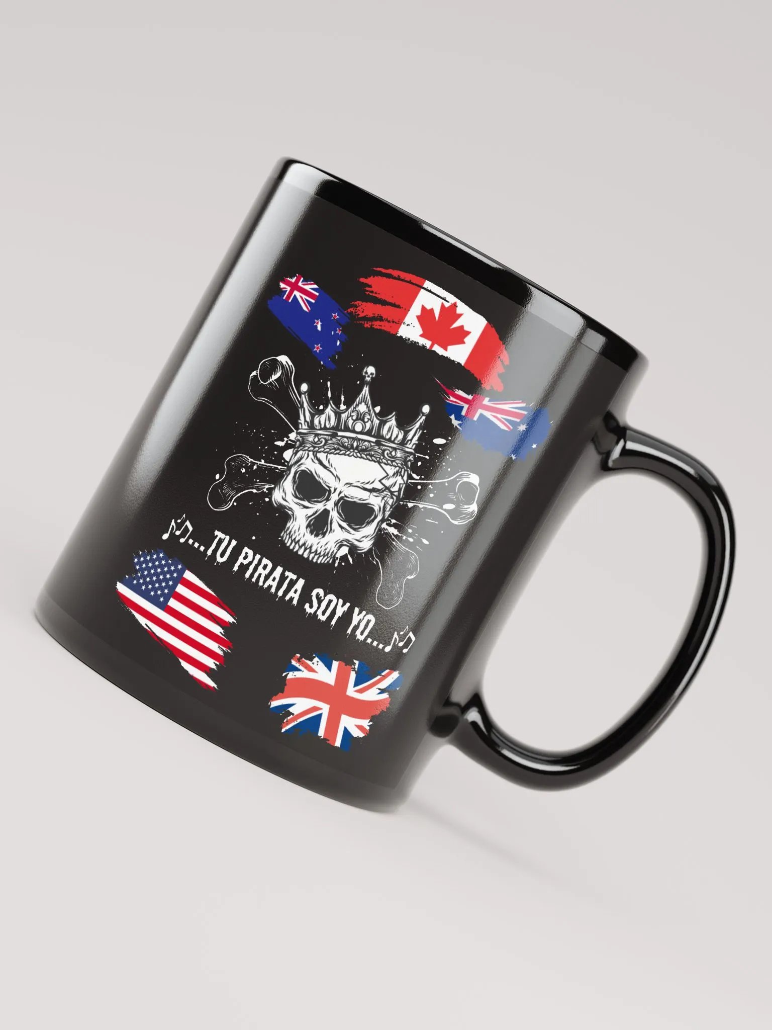 Taza Negra - Tu Pirata Soy Yo product image (7)