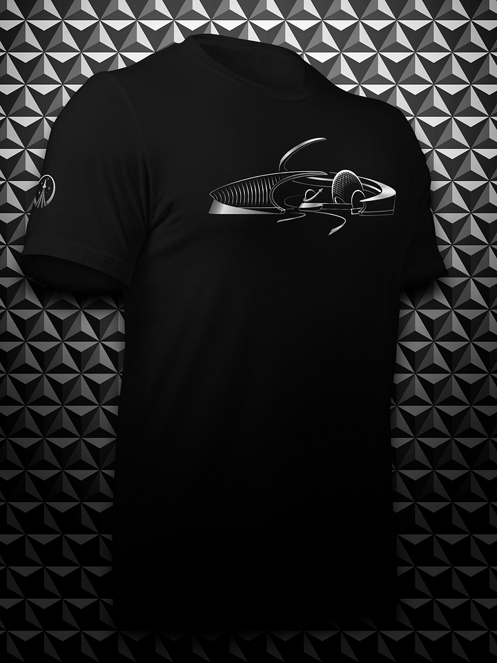 SPACE Line Art Unisex T-Shirt product image (2)