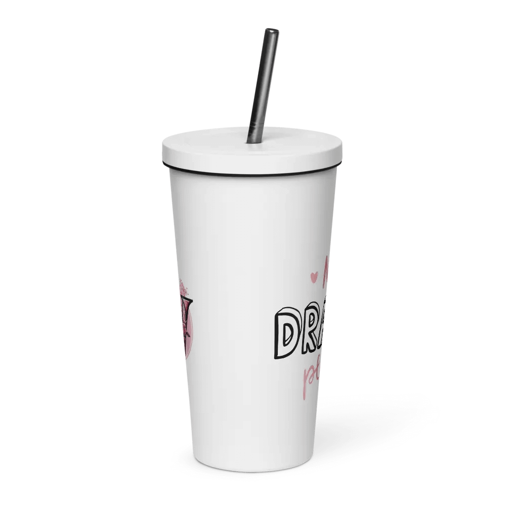 Vaso de acero inoxidable con pajita product image (1)