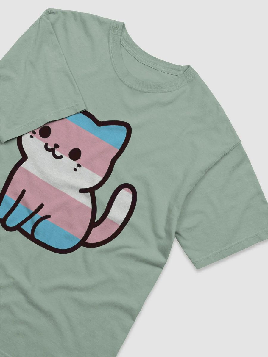 Transgender Pride Kitty Man's Shirt product image (35)